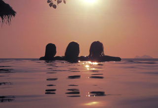 Ann-Louise with Friends in Thailand