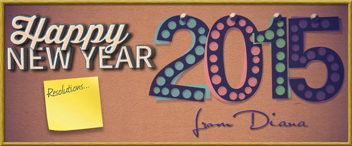 Happy New Year 2015 from Diana