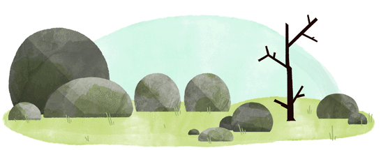 March 20 - First day of Spring 2016 - cute gif from Google search/start page
