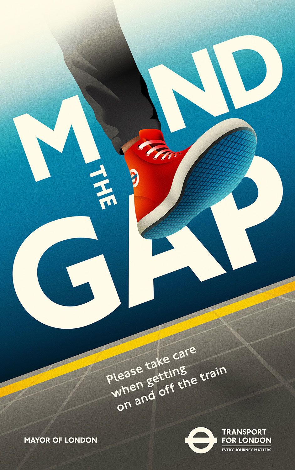 La Boca, Mind the Gap Poster Feb 2018